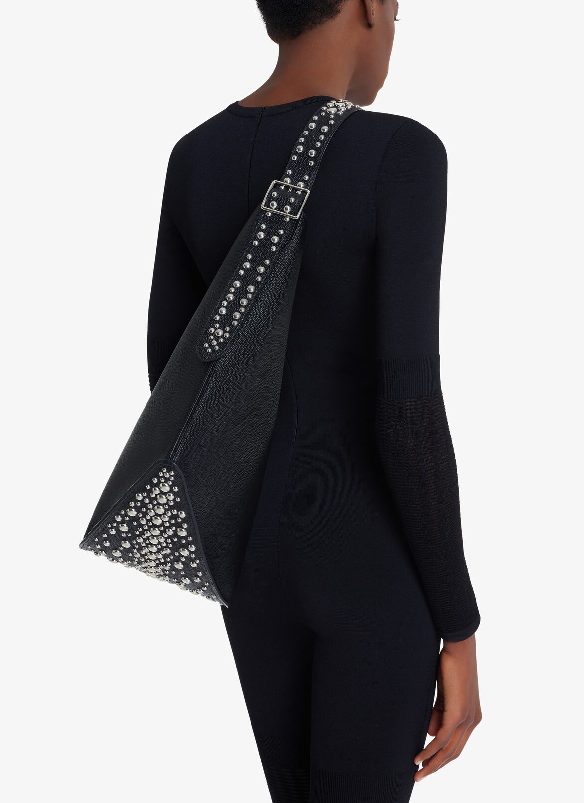 LARGE STUDDED GAIL BAG ALAÏA BLACK LARGE STUDDED GAIL BAG